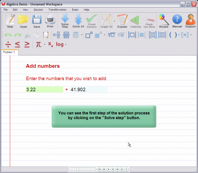 picture 1 for demo on Adding decimal numbers