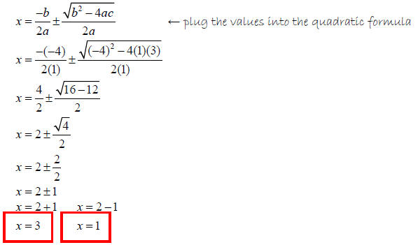 Quadratic Equations, Formulas And Tutorials